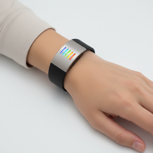 Bracelet Smart LED rappels intelligents notifications colorées au poignet